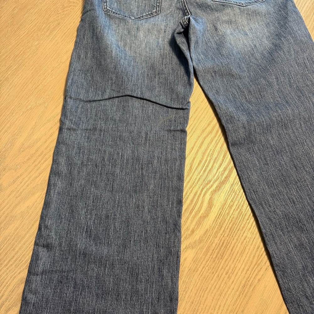 Pilcro Anthropologie Wide Leg Medium Wash Jeans Sz 27 Country Boho Classic - Picture 9 of 12